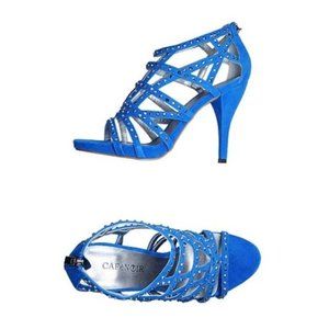 NWT CAFèNOIR High-heeled Leather Sandals, 38